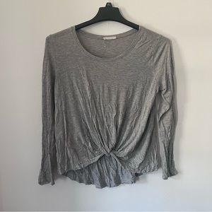 Grey Long Sleeve Shirt - Size M
